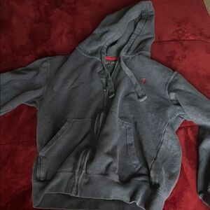 U.S. Polo Assn. Women’s Dark blue Zip-Up Hoodie